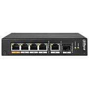 Switch Dahua PFS3106-4ET-60-V2, 4 porturi 10 / 100 / 1000 MBs