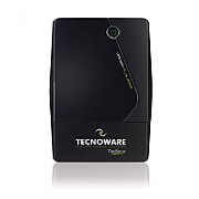 UPS TecnoWare FGCERAPL802SCH, 800 VA, 560 W, line-interactive, 2x Schuko, 1x USB, LED, Tower, Negru