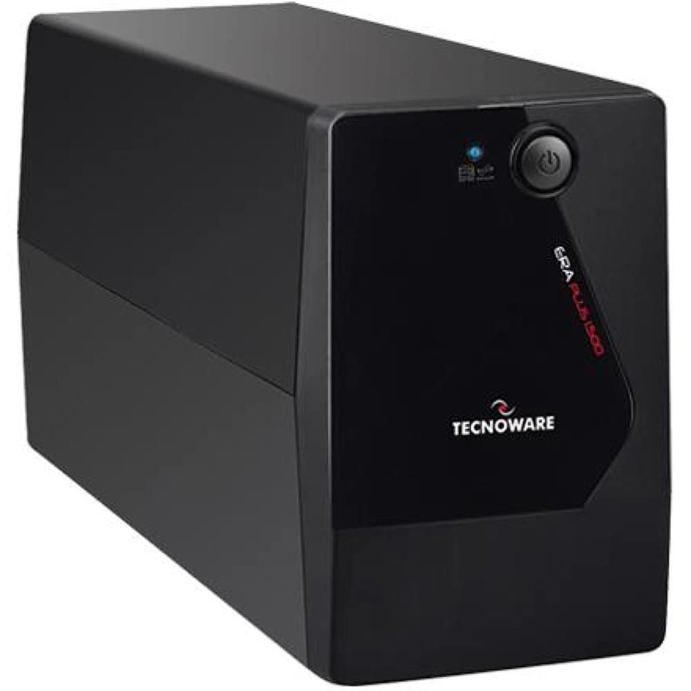 UPS TecnoWare FGCERAPL952SCH, 950 VA, 665 W, line-interactive, 2x Schuko, Sealed Lead-acid, Tower, Negru