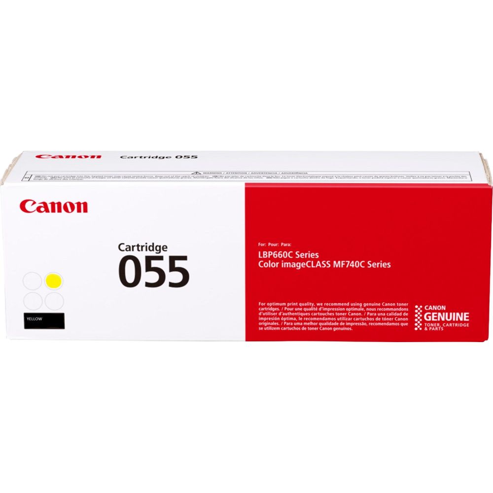 Cartus toner Canon 3013C002AA ,Galben ,2100 pagini ,Original (CRG055y)