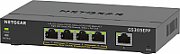 Switch NetGear GS305EPP-100PES, 5 porturi 10 / 100 / 1000 MBs