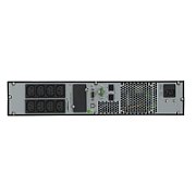 UPS Online USV Z1000, 1000 VA, 900 W, line-interactive, 8x C13, 1x C14, 2x RJ45, 1x USB, 12 Ah LCD, Tower/Rack 2U, Negru