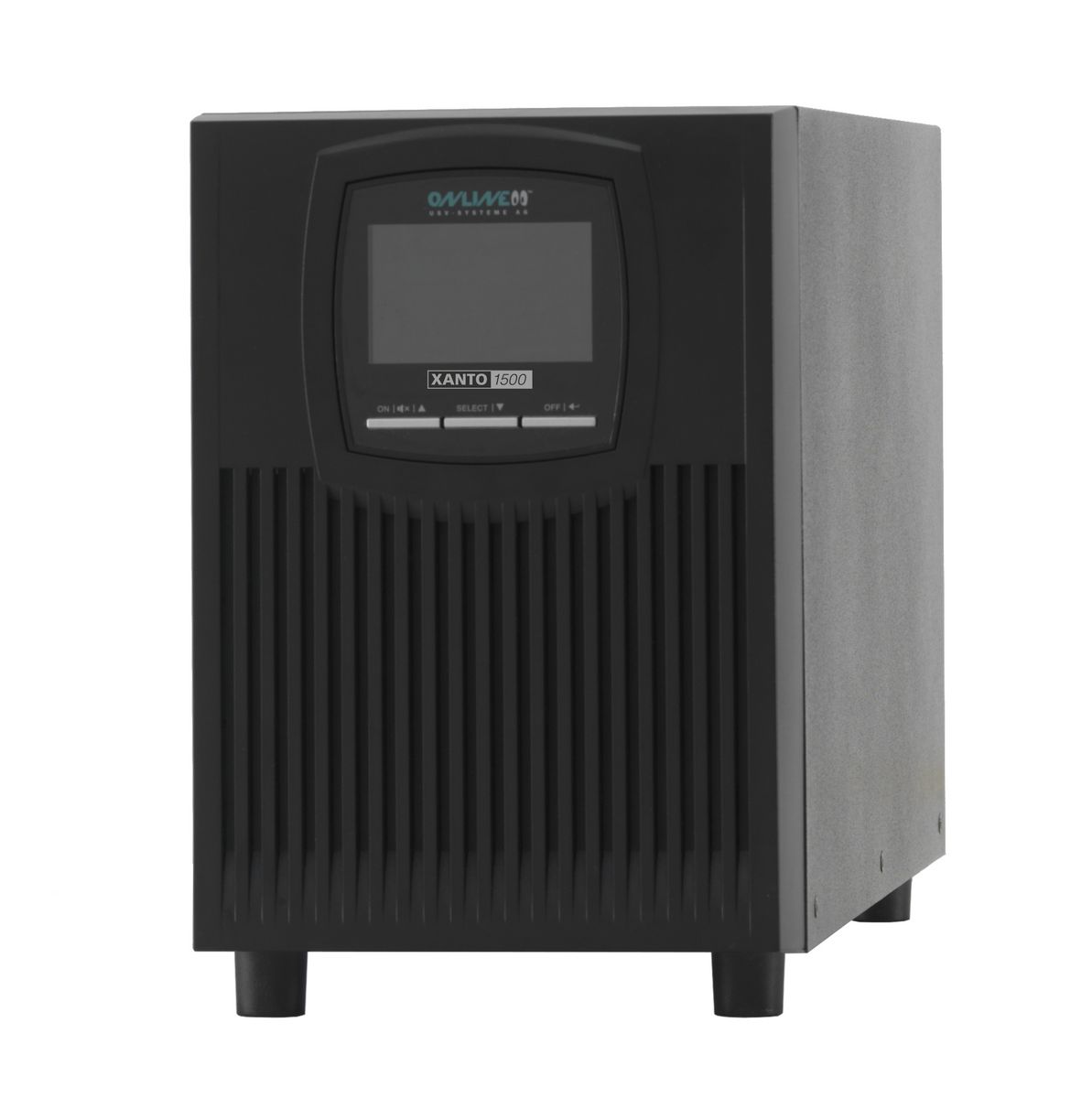 UPS Online USV X1500R, 1500 VA, 1500 W, cu management, 8x C13, 1x RJ45, 1x USB, 12V 9Ah Tower, Negru