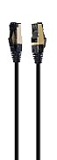 GEMBIRD PP8-LSZHCU-BK-7.5M S/FTP Cat. 8 LSZH patch cord black 7.5m