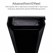Carcasa Asus ROG Strix Helios, fara sursa, Middle Tower, ATX, Black