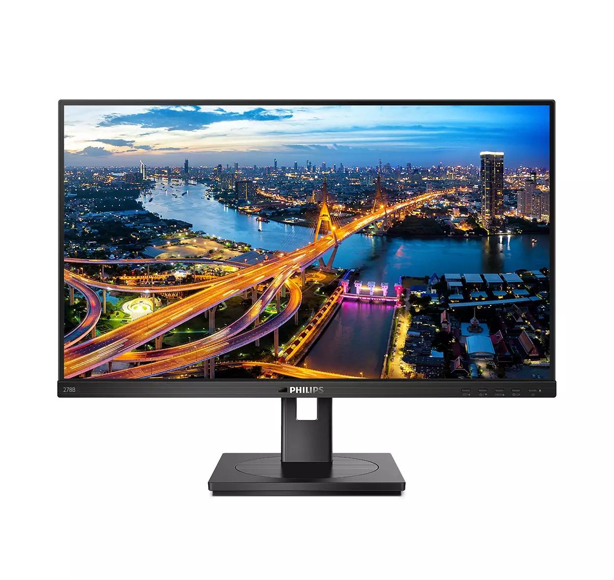 Monitor 27 inch LED Philips 278B1 3840 x 2160 pixeli, 60 Hz, 4 ms, Negru
