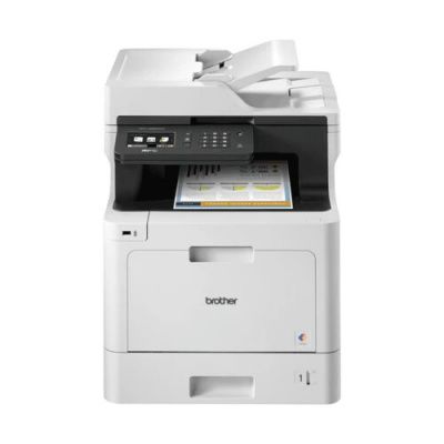 Imprimanta multifunctionala laser color Brother MFC-L8690CDW, A4, duplex, ADF, USB 2.0, Wi-Fi, 31 ppm negru, 31 ppm color