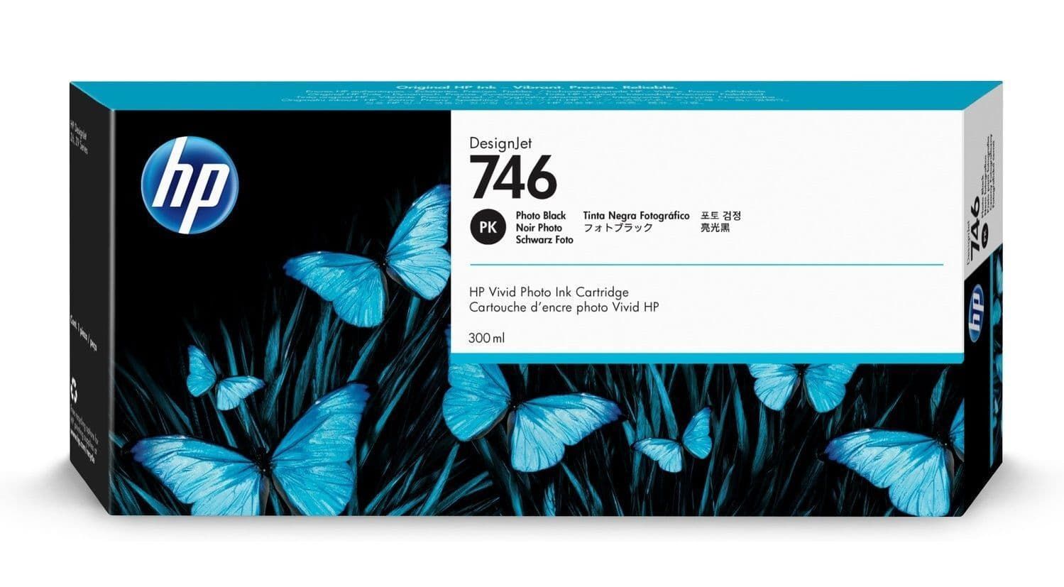 Cartus cerneala HP P2V82A ,Negru ,300 ml ,Original (746)