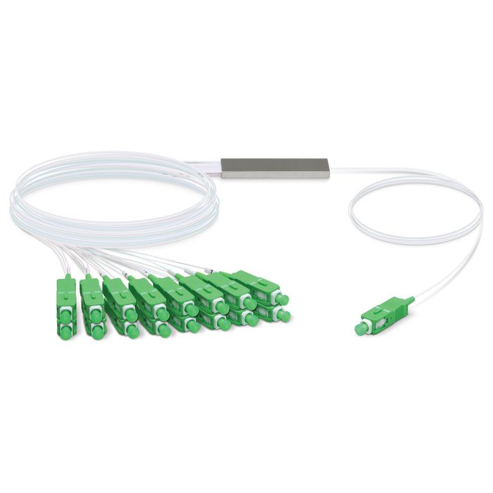 UBIQUITI UF-SPLITTER-16 UFIBER 1:16 SPLITTER SC/APC G.657A1 900UM 1.5m STEEL TUBE