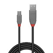 Cablu Lindy 2m USB 2.0 Type A to Mini-B, Anthra Line  https://www.lindy.co.uk/cables-adapters-c1/usb-c449/2m-usb-2-0-type-a- to-mini-b-cable-anthra-line-p11326