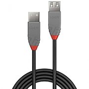 Cablu Lindy 5m USB 2.0 Type A Extension, Anthra Line  https://www.lindy.co.uk/cables-adapters-c1/usb-c449/5m-usb-2-0-type-a- extension-cable-anthra-line-p11316