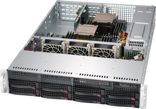 Carcasa server Supermicro SuperChassis 825TQC-R802WB