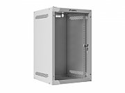 Cabinet rack Lanberg WF10-2309-10S (9U 462mm / 280mm / 310 mm hanging Glass 10  gray color)