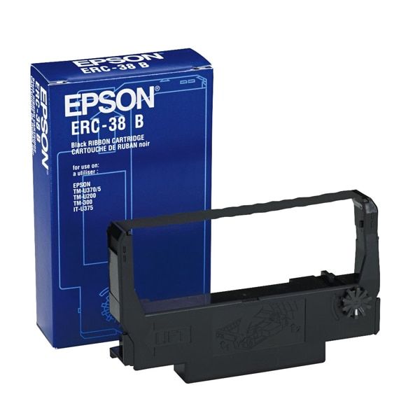 Ribon Original Epson Black, S015374, pentru TMU200, , incl.TV 0.11 RON,  C43S015374