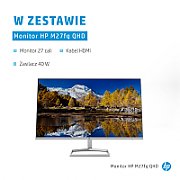 Monitor 27 inch HP 2H4B5E9#ABB 2560 x 1440, 75 Hz