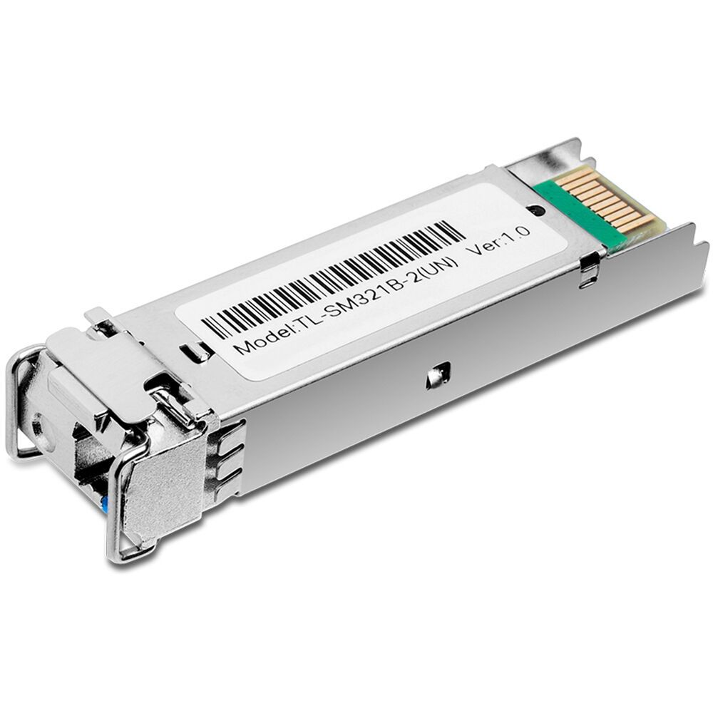 MODUL SFP TP-LINK Single-mode, conector LC, 1000Base-BX WDM Bi-Directional, TX:1310nm/RX:1550nm, pana la 2km  TL-SM321B-2