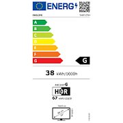 Monitor 34 inch LED Philips 346P1CRH 3440 x 1440 pixeli, 100 Hz, 4 ms, Negru