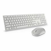 Dell KM5221W Wireless Mouse + Keyboard Set, white