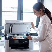 Imprimanta multifunctionala inkjet color Brother MFC-J2340DWYJ1, A3, ADF, USB 2.0, Wi-Fi, 28 ppm