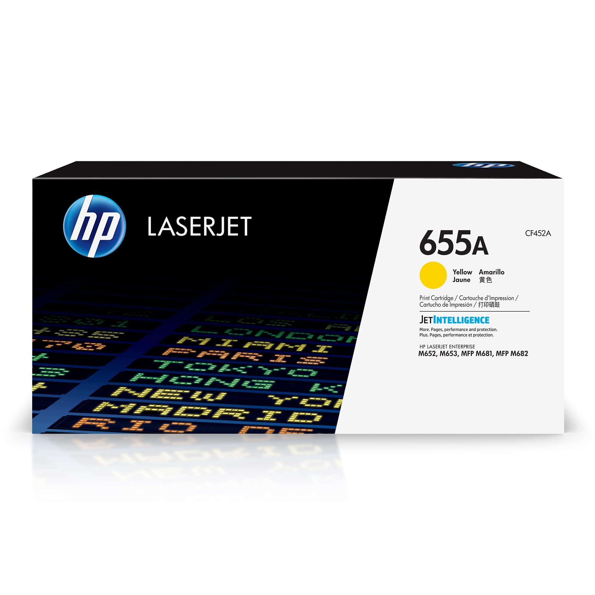 Cartus toner HP CF452A ,Galben ,10 000 pagini ,Original (655A)