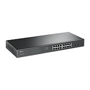 Switch TP-Link TL-SG1218MPE, 16 porturi 10/100/1000 Mbps