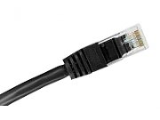 Alantec KKU6CZA0.5 Patch-cord U/UTP cat.6 PVC 0.5m black