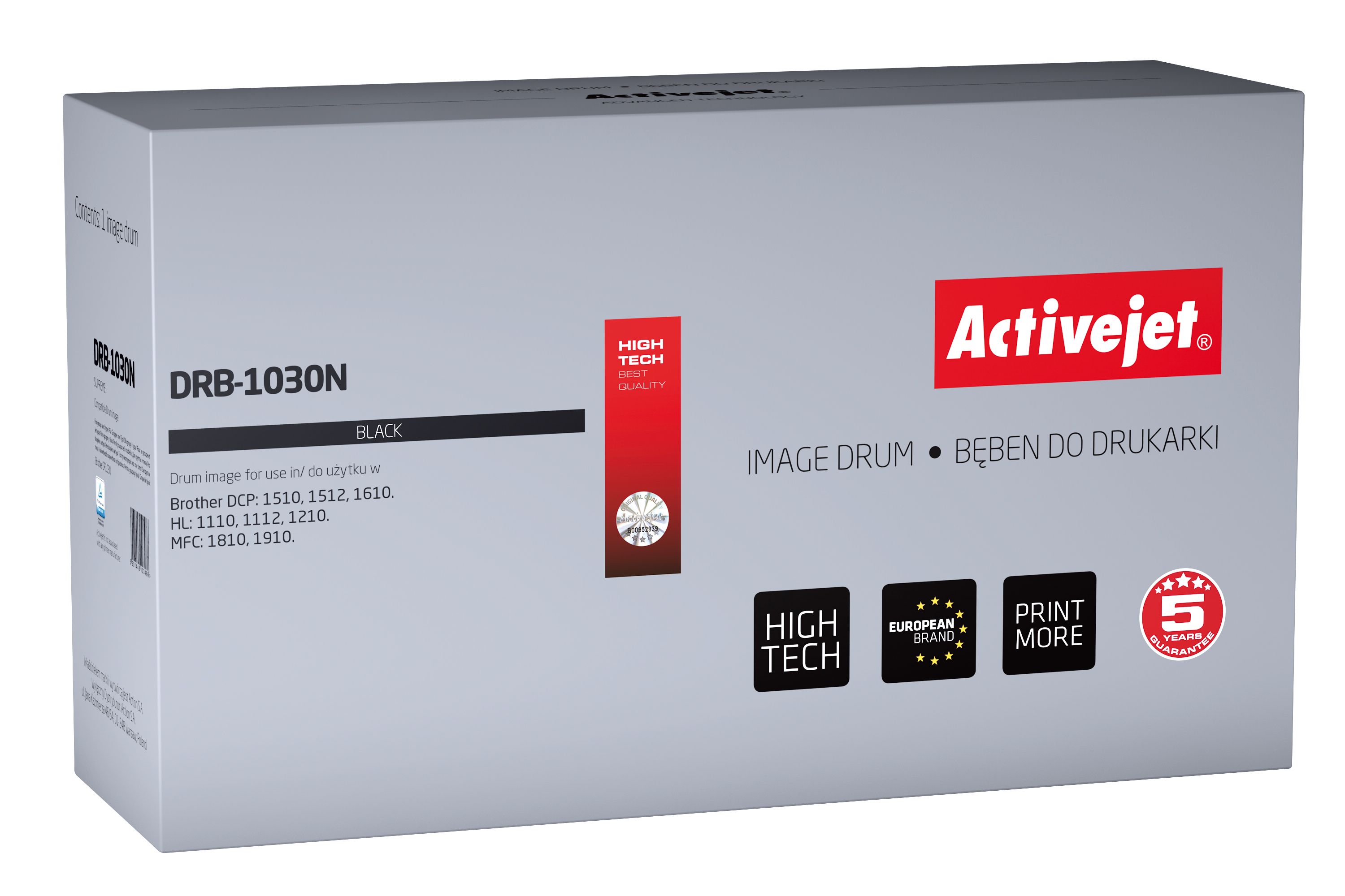 Cilindru Activejet DRB-1030N ,Negru ,1000 pagini (compatibil cu Brother DR-1030)