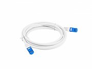LANBERG PATCHCORD S/FTP CAT.6A 1.5M WHITE LSZH
