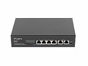 Switch Lanberg RSFE-4P-2FE-60, 4x RJ45, 2x RJ45 (uplink) porturi 10/100 Mbps