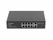 Switch Lanberg RSFE-8P-2GE-120, 10 porturi 10/100/1000 Mbps