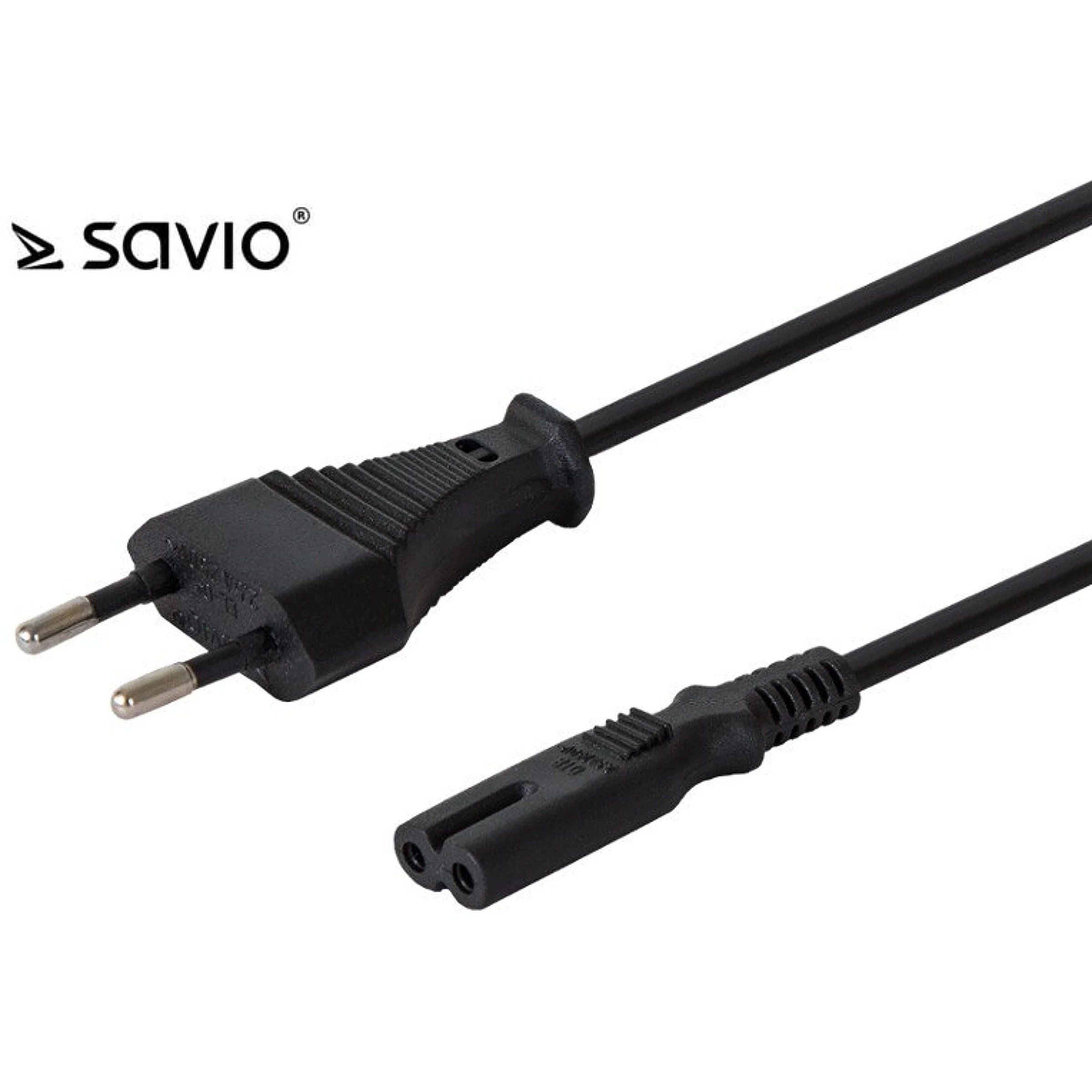 Savio CL-100 power cable Black 1.8 m