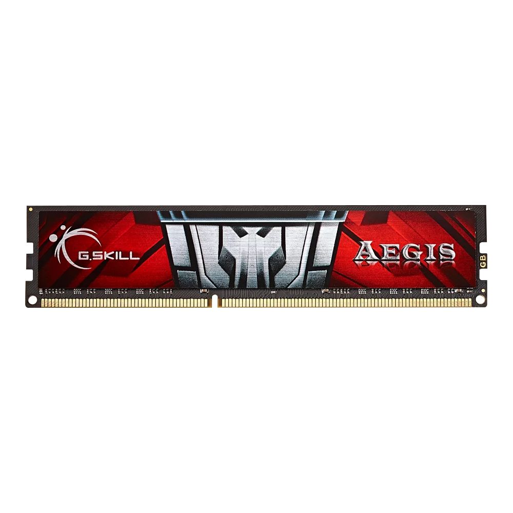 Memorie G.Skill Aegis 8 GB DDR3 1600 MHz CL11, Rosu-argintiu