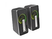 GENESIS Helium 100BT RGB Black, Silver Wired & Wireless 10 W