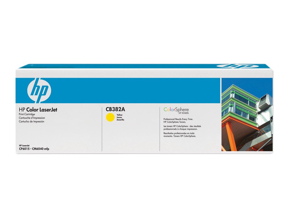 Cartus toner HP CB382A ,Galben ,21 000 pagini ,Original (CB382A)