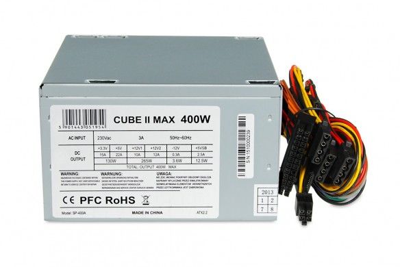 iBox CUBE II power supply unit 400 W ATX Silver