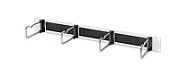 EXTRALINK EX.9670 Cable organizer 1U with brush black