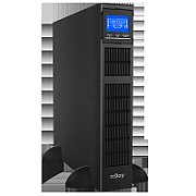 UPS nJoy PWUP-OL150BA-AZ01B, 1500 VA, 1500 W, cu management, on-line, 8x C13, 11 minute (50% sarcina), Negru