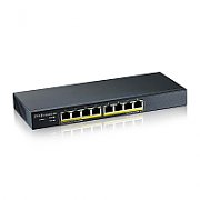 Switch Zyxel GS1900-8HP-EU0103F, 8 porturi 10 / 100 / 1000 MBs