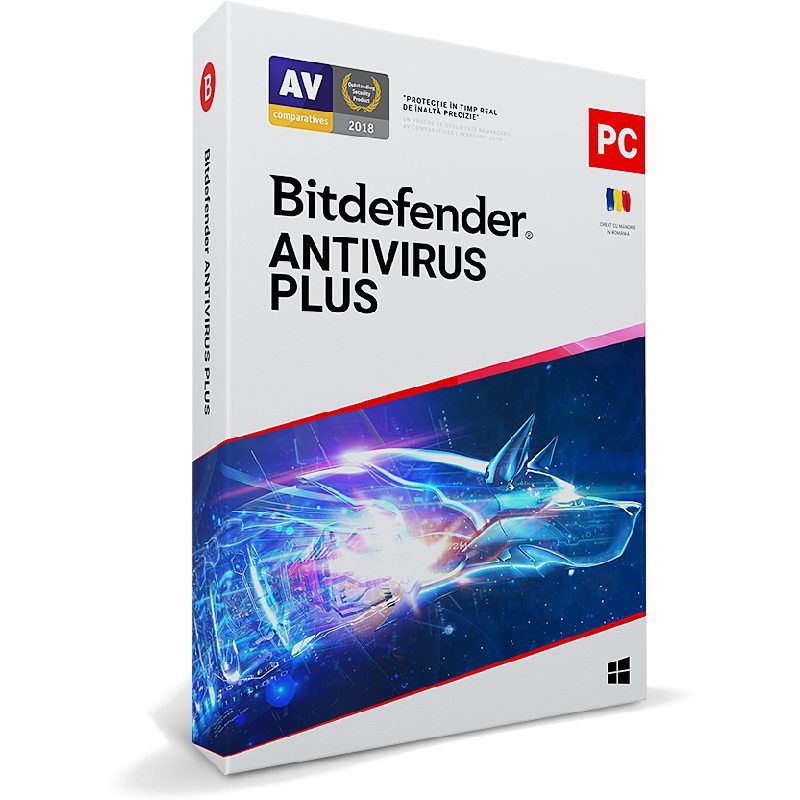 SW RET ANTIVIRUS PLUS/2Y 1PC BITDEFENDER