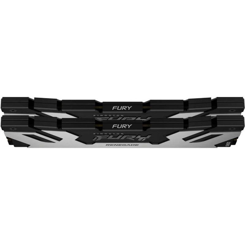 Memorie Kingston FURY Renegade 32 GB DDR5 6400 MHz CL32, kit 2 x 16 GB, XMP 3.0, Negru-argintiu