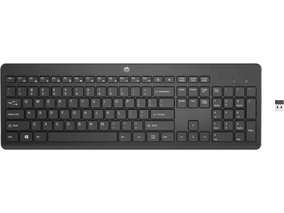 KEYBOARD WRL 230/BLACK 3L1E7AA HP