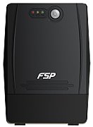 UPS Fortron PPF9000501, 1500 VA, 900 W, fara management, line-interactive, 4x Schuko, 12V 9Ah LED, Tower, Negru