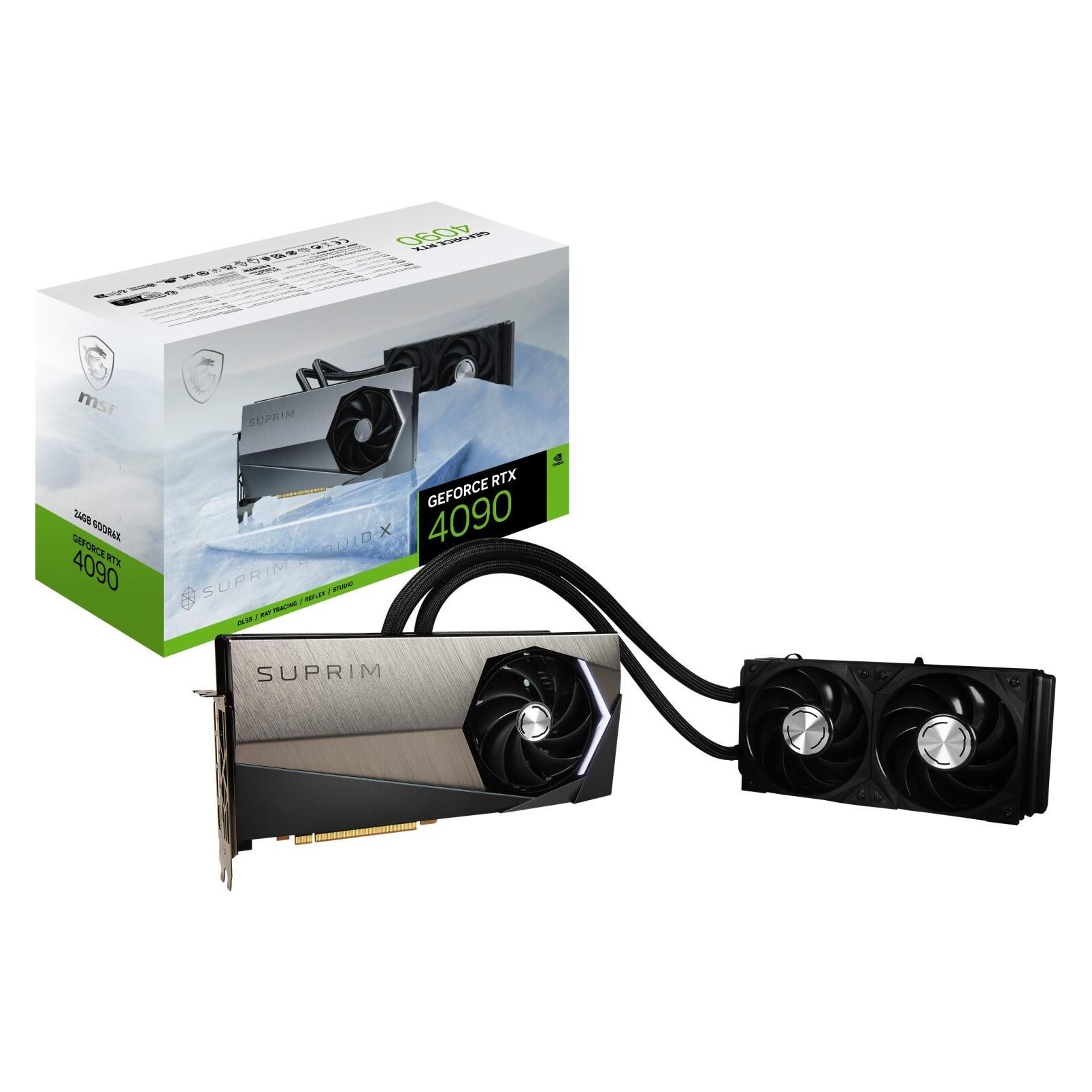 Placa video MSI GeForce RTX 4090 SUPRIM LIQUID X 24 GB GDDR6X 384 bit