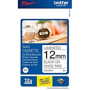 BROTHER TZE231S2 TAPE 12MM BLK ON WHT 4M