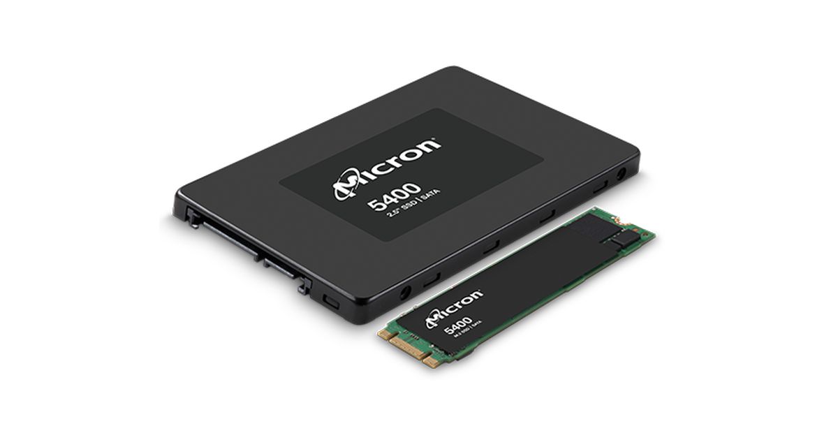 SSD server Lenovo ThinkSystem 5400 PRO (Micron) 480 GB, 2.5 inch, SATA 6G, 3D TLC, 1.5 DWPD, caddy Lenovo SFF