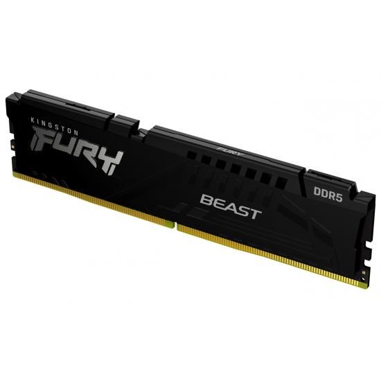 Memorie Kingston FURY Beast 32 GB DDR5 6000 MHz CL36, XMP 3.0 / EXPO, Negru