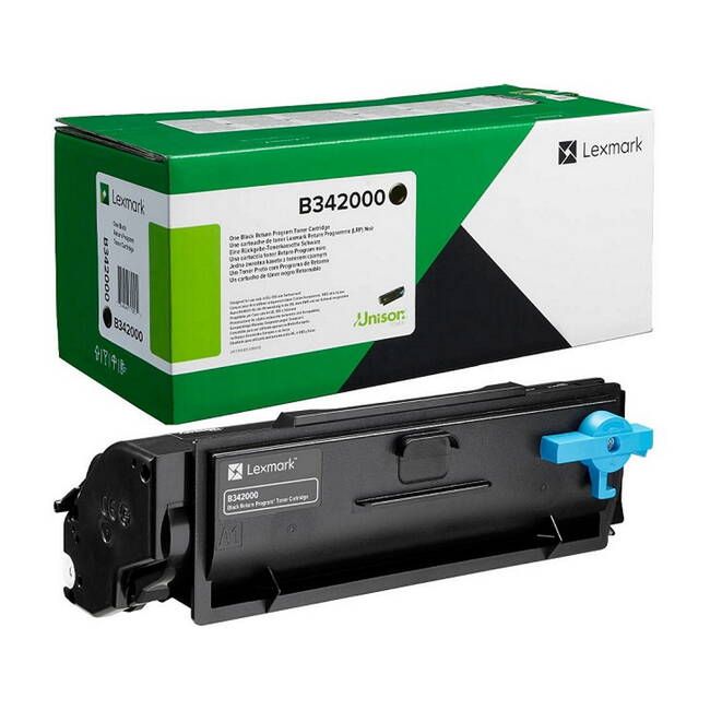 Cartus toner Lexmark B342000 ,Negru ,1500 Pagini ,Original (B342000)