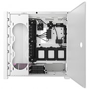 Carcasa Corsair iCUE 5000D RGB Airflow, Middle Tower, eATX, Alb