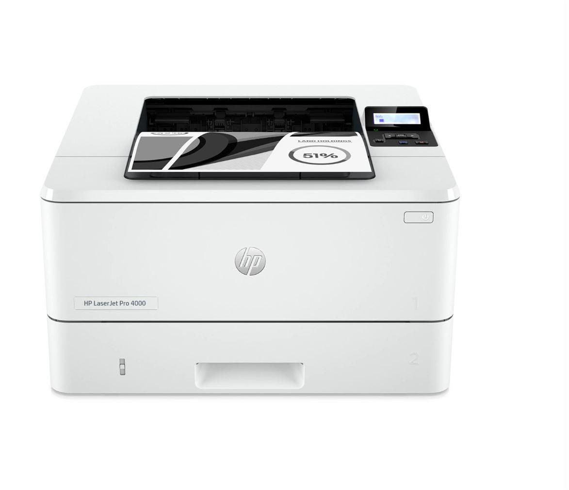 Imprimanta laser monocrom HP 4002DN, A4, duplex, USB 2.0, Wi-Fi, Bluetooth, 40 ppm