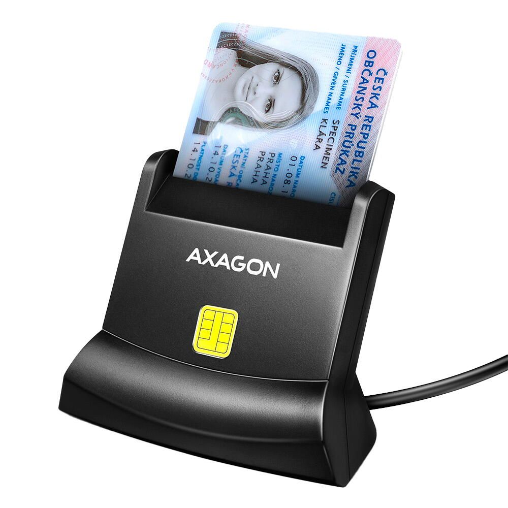 CRE-SM4N, USB-A, Cititor de carduri, Smart Card StandReader